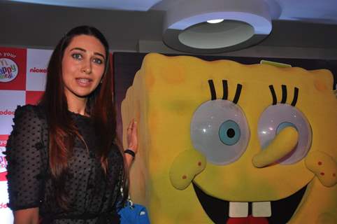 Karisma Kapoor launches Spongebob Squarepants Happy Meal