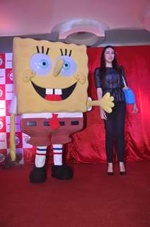 Karisma Kapoor at Nickelodeon and McDonalds SpongeBob Squarepants happy meal launch in Mumbai. .