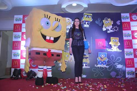 Karisma Kapoor at Nickelodeon and McDonalds SpongeBob Squarepants happy meal launch in Mumbai. .