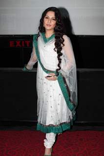 Gracy Singh at the first look launch of 'Dangerous Ishq' at PVR. .