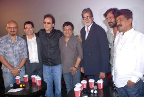 Amitabh Bachchan along with other celebrities was present at closing ceremony of the Vidhu Vinod Choprs film festival at PVR, Juhu. .