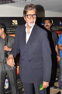 Amitabh Bachchan along with other celebrities was present at closing ceremony of the Vidhu Vinod Choprs film festival at PVR, Juhu. .