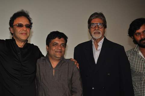 Bollywood actor Amitabh Bachchan at film Eklavya special screening for Vidhu Vinod Chopra Retrospective at PVR Cinemas in Juhu, Mumbai