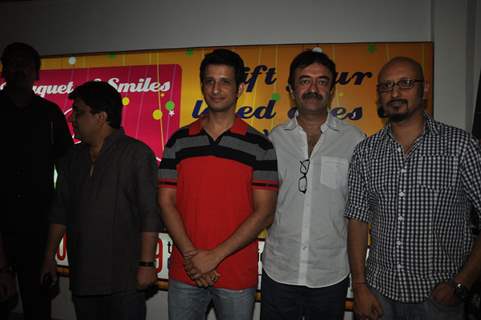 Sharman Joshi & Rajkumar Hirani at Vidhu Vinod Chopra's Film Festival