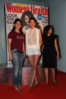 Anushka Sharma unveils new magazine WOMEN'S HEALTH SPECIAL ISSUE at Mehboob Studios in Bandra, Mumbai