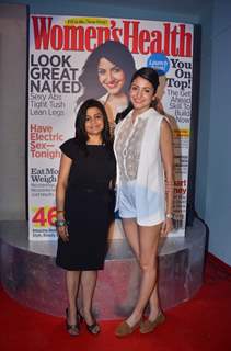 Anunshka Sharma at Women's Health inaugural issue launch, Mehboob in Mumbai. .