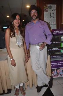 Tony and Deeya Singh's bash at The Club. .