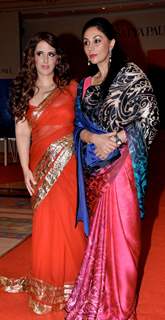 Pria Kataaria Puri with Princess Diya Kumari at ITC Grand Central, Parel. .