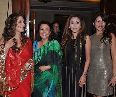 Pria Kataaria Puri with Vandana Malik, Sangeeta Mehta & Simran Raheja at ITC Grand Central, Parel. .