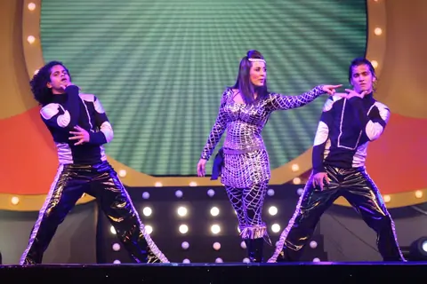 Neha Dhupia, Minissha Lamba, Shweta Tiwari perform at Lotus Oil launch at Hotel Tulip Star in Juhu, Mumbai