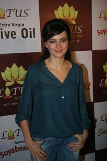 Neha Dhupia, Minissha Lamba, Shweta Tiwari perform at Lotus Oil launch at Hotel Tulip Star in Juhu, Mumbai