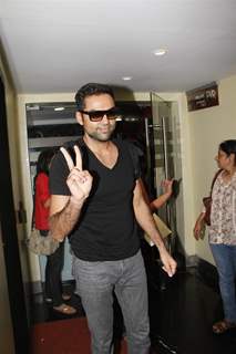 Abhay Deol at First look launch of 'Shanghai'
