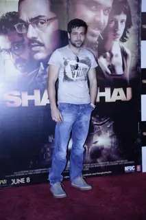 Emraan Hashmi at First look launch of 'Shanghai'