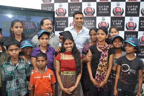 Akshay Kumar at Aajtak Care Awards Anthem Launch