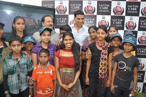 Akshay Kumar at Aajtak Care Awards Anthem Launch