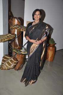 Shabana Azmi Inaugurates Uttara & Adwait's Furniture Art Exhibition