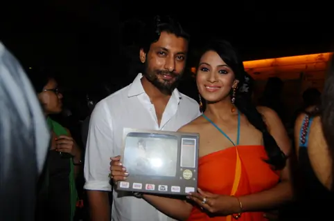Indraneil Sengupta & Barkha Bisht at the Launch of Marinating Films Calendar 2012