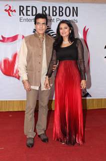 Jeetendra and Lalitya Munshaw at Pehli Nazar Music Album Launch