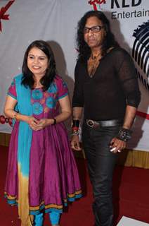 Sadhana Sargam and Vinod Rathod at Pehli Nazar Music Album Launch