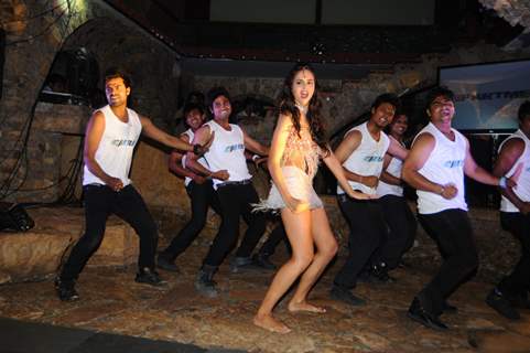 Nathalia Kaur at the launch of item song 'Dan Dan' from Department