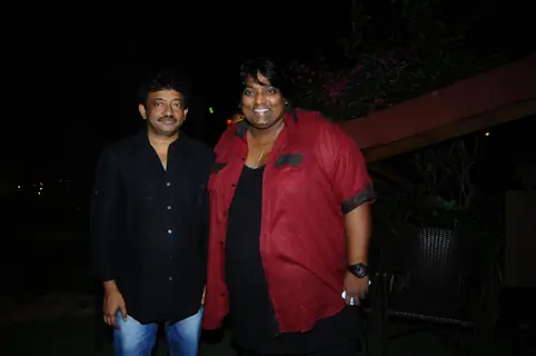 Ganesh Acharya and Ram Gopal Verma at the launch of item song 'Dan Dan' from Department