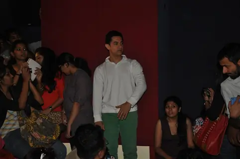 Aamir Khan during his first Television Reality Show unveiled with the song of “Satyamev Jayate&quot;