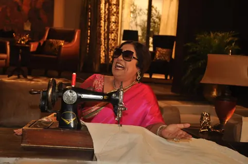 Kirron Kher during the Mahurat of Movie “Ajab Gazabb Love”