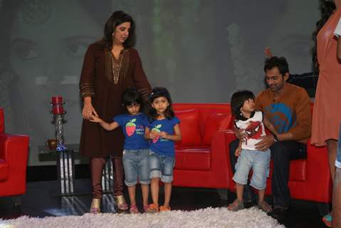 Celebs on the sets of NDTV show Issi Ka Naam Zindagi at YRF Studios in Mumbai