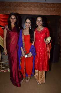 Tejawani Kolhapure Shraddha kapoor & Shivangi Kapoor at sangeet of Bappa Lahiri & Taneesha Verma