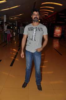 Sushant Singh at Premiere of Kannad film 'Parie' at Cinemax