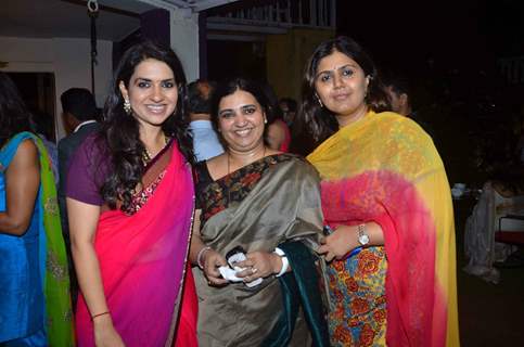 Madhuri Misal MLA, Pankaja Munde MLA at Shaina NC's bash for the new CM of Goa. .