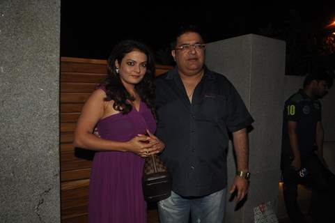 Sheeba and Akash Deep at Poonam Dhillon Birthday Bash