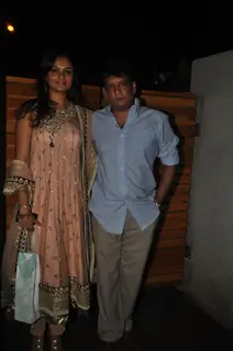 Tejaswani Kolhapure and Pankaj Saraswat at Poonam Dhillon Birthday Bash