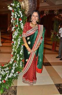 Rupali Ganguly at Bappa Lahiri and Taneesha Verma Wedding Reception