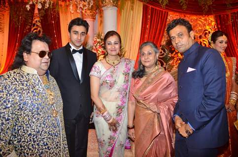 Bappa Lahiri and Taneesha Verma Wedding Reception