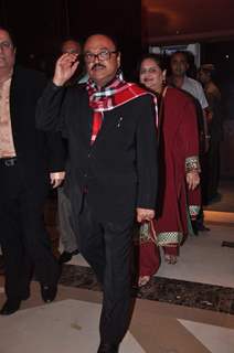 Chhagan Bhujbal at Bappa Lahiri and Taneesha Verma Wedding Reception