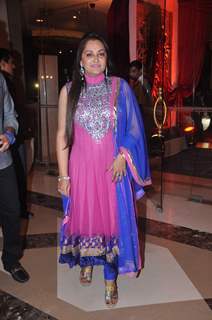 Jaya Prada at Bappa Lahiri and Taneesha Verma Wedding Reception