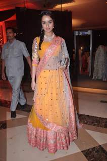 Shraddha Kapoor at Bappa Lahiri and Taneesha Verma Wedding Reception