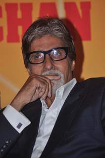 Indian bollywood actor Amitabh Bachchan attends the Polio Eradication Champion Award ceremony in Mumbai. .
