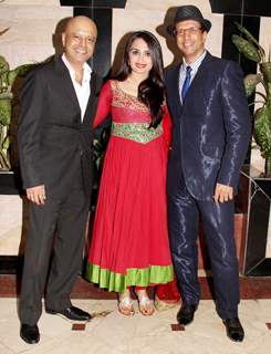 Javed Jaffrey, Naved Jaffrey with wife at Bonny Duggal's party to honour Director Priyadarshan