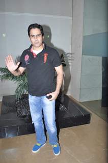 Aman Verma at Dham Chaukdi album launch in Andheri, Mumbai