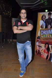 Aman Verma at Dham Chaukdi album launch in Andheri, Mumbai