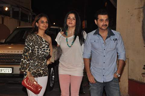 Sanjay Kapoor and Maheep Kapoor at Launch of Kallista Spa