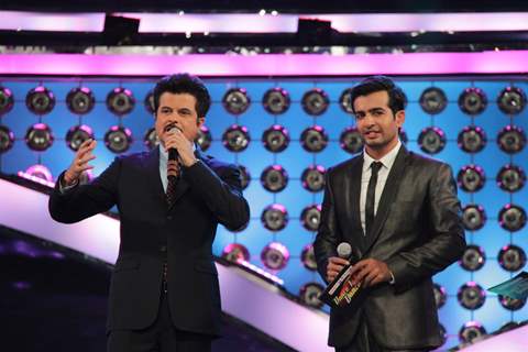 Jay Bhanusali and Anil Kapoor at Dance India Dance Season 3 Grand Finale in Mumbai