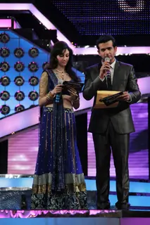 Jay Bhanusali and Saumya Tandon at Dance India Dance Season 3 Grand Finale in Mumbai