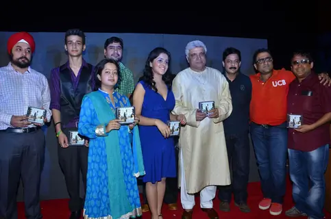 Javed Akhtar at the music launch of film 'Yeh Khula Aasmaan' at Ramada. .