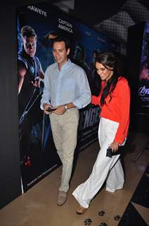 Neha Dhupia at Avengers Premiere At PVR Juhu, Mumbai