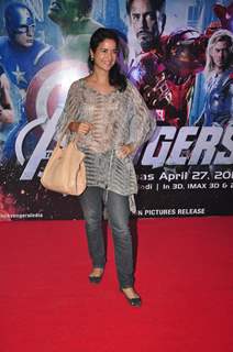 Sushma Reddy at Avengers Premiere At PVR Juhu, Mumbai