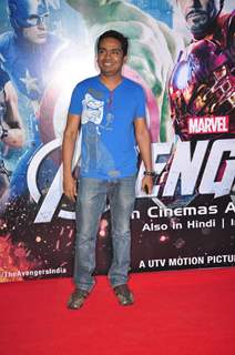 Mushtaq Sheikh at Avengers Premiere At PVR Juhu, Mumbai