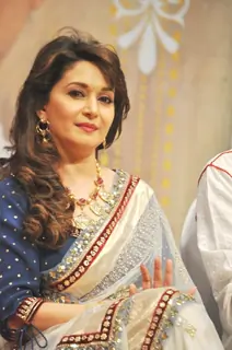 Madhuri Dixit Nene at Master Dinanath Mangeshkar Awards 2012 at Shanmukhananda Hall in Mumbai